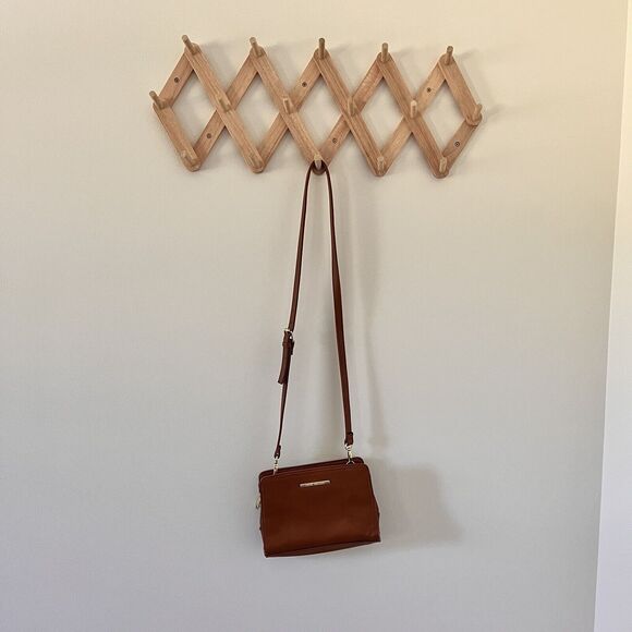 Steve Madden Blannis Cognac Crossbody Women's Bag - Picture 11 of 15